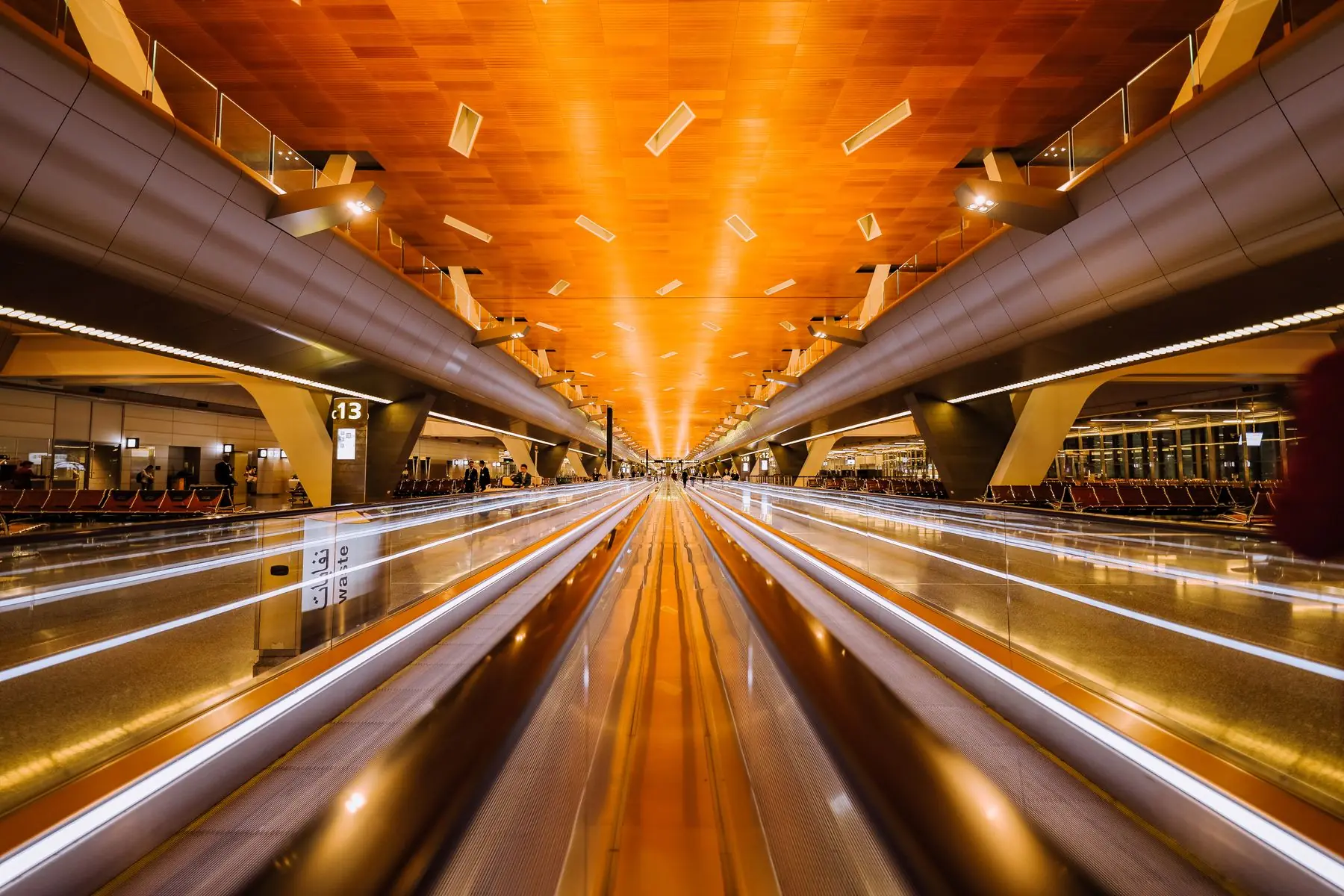 International talent airport arrivals for film productions